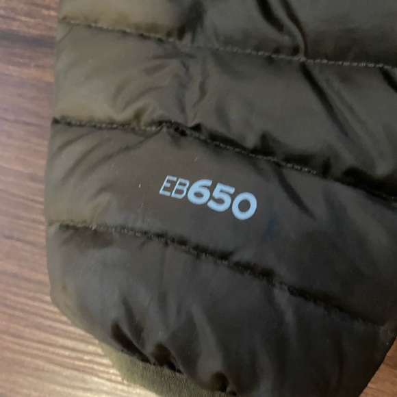 Eddie Bauer down zip jacket EB-650 puff small brown - Picture 3 of 3